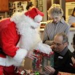 Santa makes Tiffin House residents feel loved